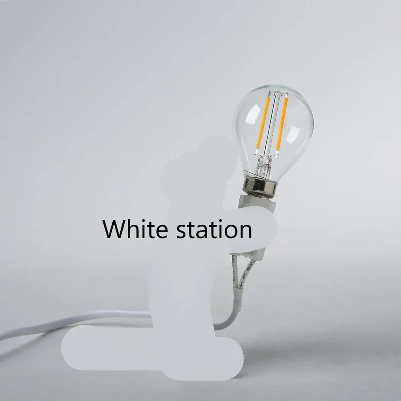 Decoratieve Muizenlamp Hars LED Verlichting Zittend of Liggend Wit Goud Zwart Tafel- en Nachtkastlamp voor Woonkamer Slaapkamer Kinderkamer | Sansoti
