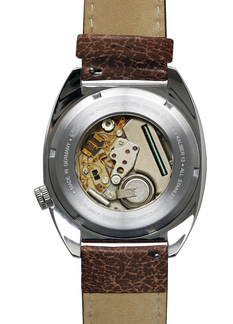 UMF Ruhla Kaliber 13 1466-5 Herrenuhr • Made in Germany • Saphirglas