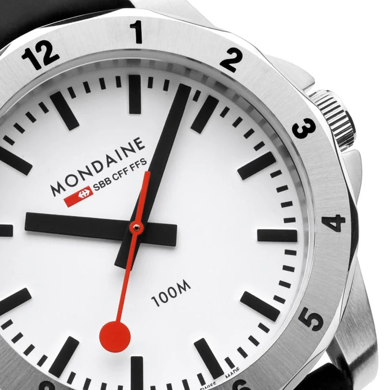 Mondaine Numeri MSN.4211B.RB Herrenuhr • BackLight Technik • 10 ATM
