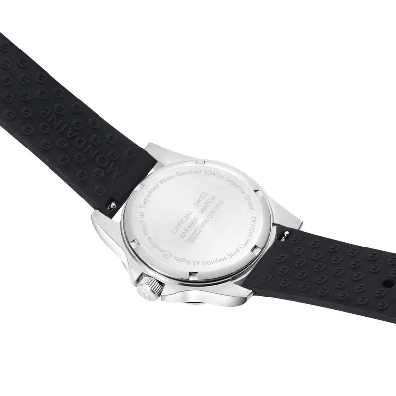 Mondaine Numeri MSN.42120.RB Herrenuhr • Markante 12-eckige Lünette • Swiss Made