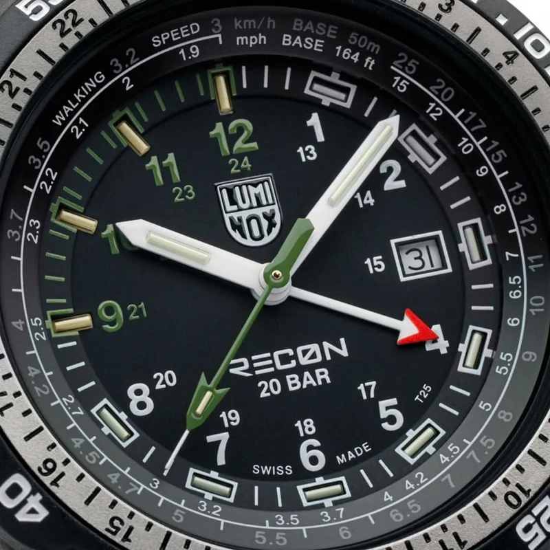 Luminox RECON Nav Spec XL.8837.SET Herrenuhr • Carbonox • LLT Leuchtsystem