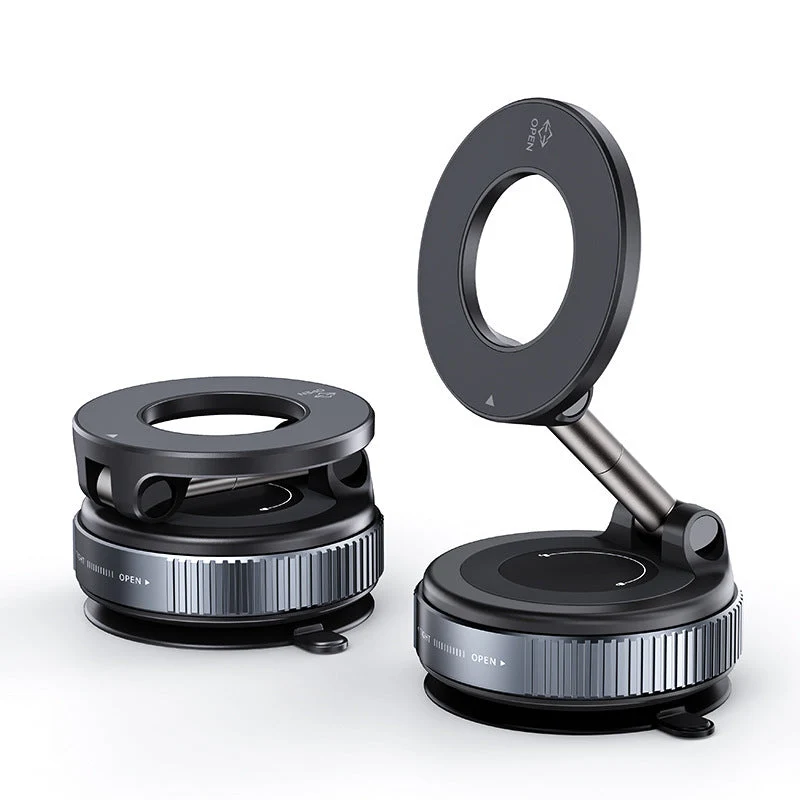 Magnetische Telefoonhouder met Vacuümzuigvoet – 360° Draaibaar Dashboard Houder | Sansoti