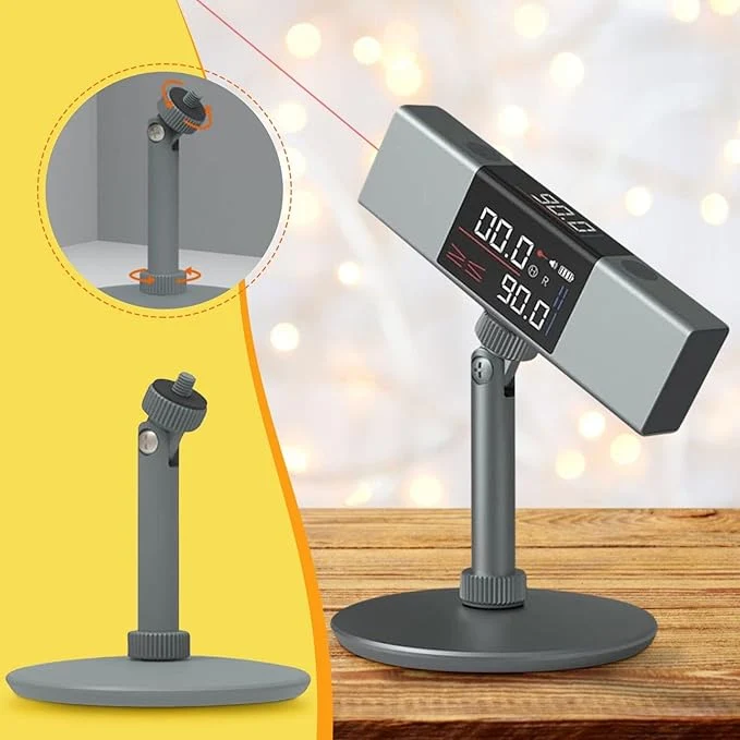 360° Waterpas met LED-display – Professionele Kruislijnlaser voor Perfecte Uitlijning | Sansoti