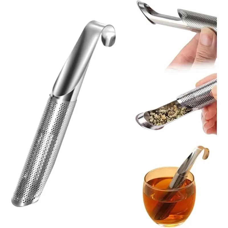 Thee-ei Set van 2 Stuks RVS Fijnmazig Infuser voor Losse Thee | Sansoti