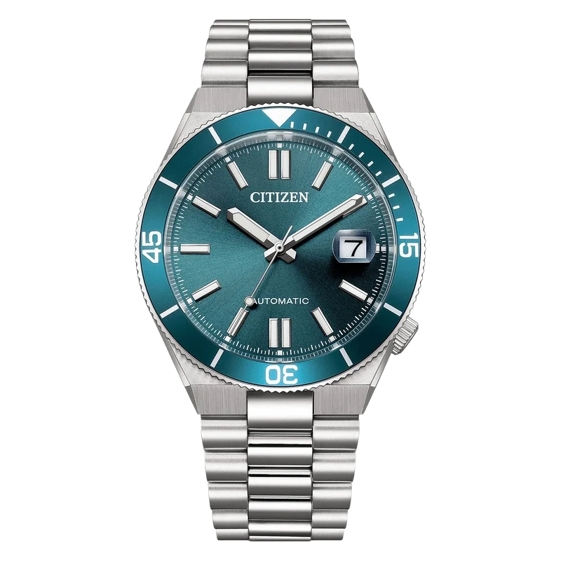 Citizen Automatic NJ0231-56L Herrenuhr • Mechanisches Werk • Edelstahl