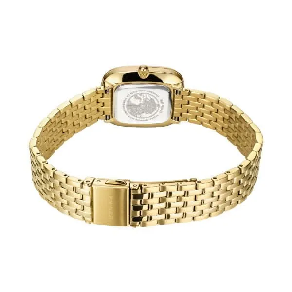 Bering Classic 12526-738 Damenuhr • Saphirglas • Gold/Grün