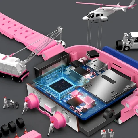 Kinder Smartwatch met LBS-Tracking en Waterdicht Ontwerp voor Kinderen Roze Blauw | Sansoti