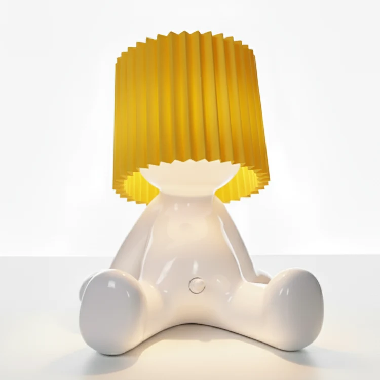 Zittende LED Tafellamp met Accu – Draadloos in 8 Kleuren | Sansoti