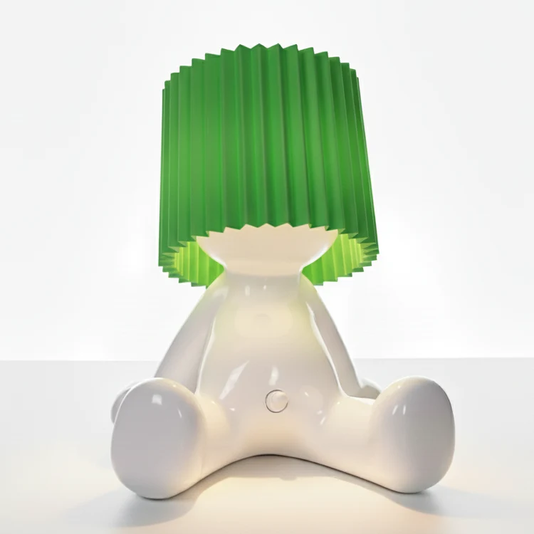 Zittende LED Tafellamp met Accu – Draadloos in 8 Kleuren | Sansoti