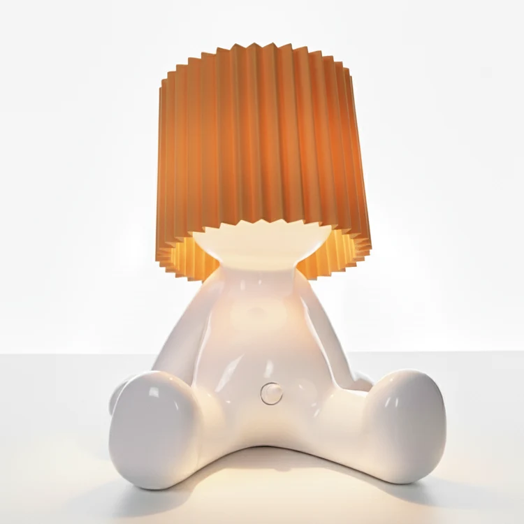 Zittende LED Tafellamp met Accu – Draadloos in 8 Kleuren | Sansoti