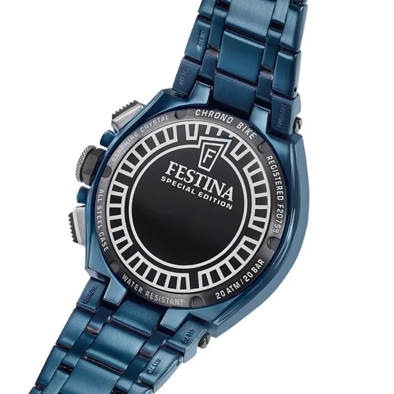 Festina Chrono Bike F20759/1 Herrenuhr • 20 Bar Wasserdicht • Inkl. Wechselband