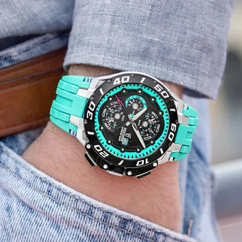 Festina Chrono Bike F20755/7 Herrenuhr • 20 ATM • Chrono