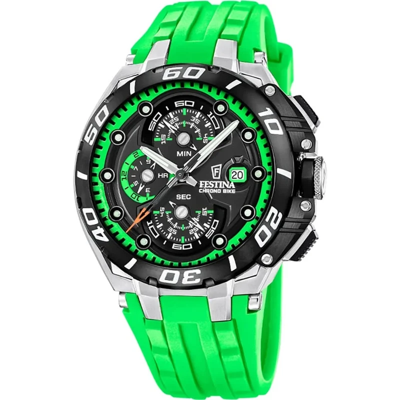 Festina Chrono Bike F20755/6 Herrenuhr • Sportlicher Chronograph • 20 ATM