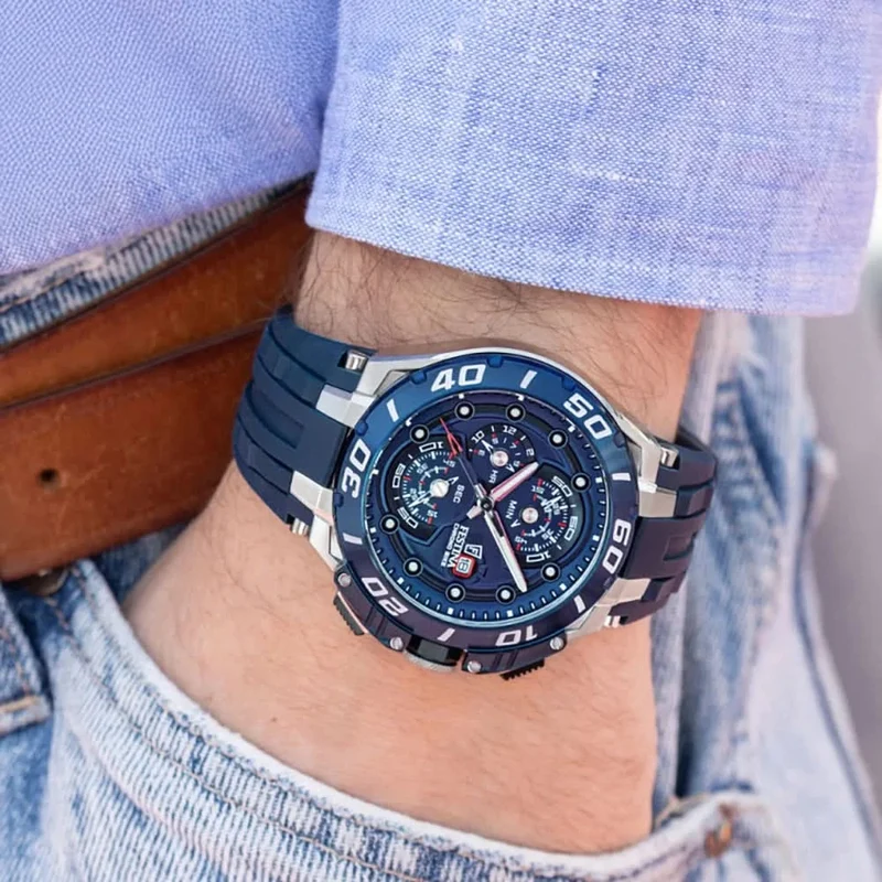 Festina Chrono Bike F20755/4 Herrenuhr • Sportliches Chronographen-Design • Wasserdicht bis 20 ATM