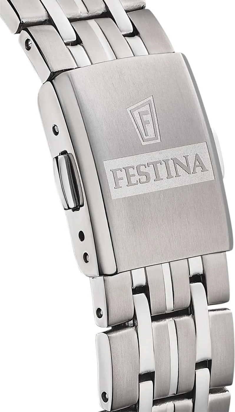 Festina Mademoiselle F20466/1 Damenuhr • Swarovski Kristalle • Edelstahl