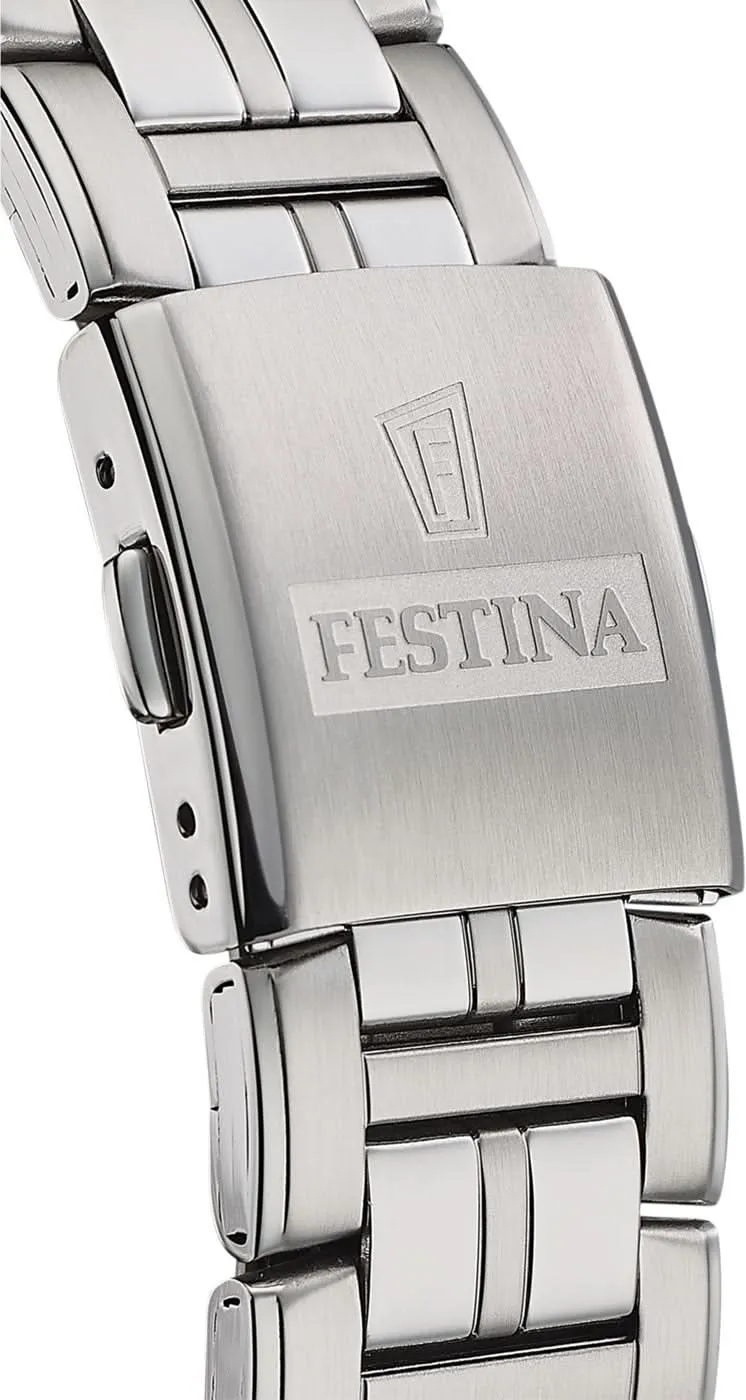 Festina Multifunction F20445/3 Herrenuhr • Hochwertiger Edelstahl • 10 ATM Wasserdicht
