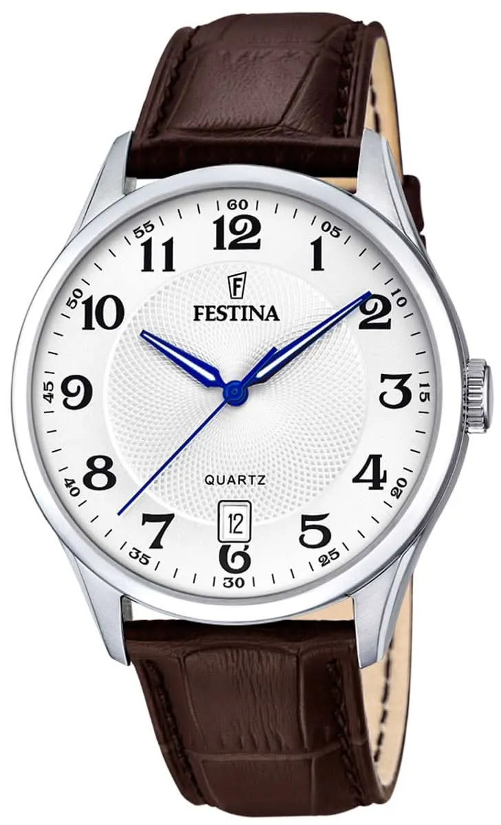 Festina Classics F20426/1 Herrenuhr • Zeitlose Eleganz • Präzises Quarzwerk