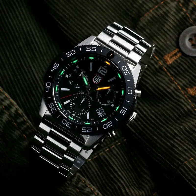 Luminox Pacific Diver Chronograph XS.3142 Herrenuhr • LLT-Beleuchtung • 200m Wasserdicht