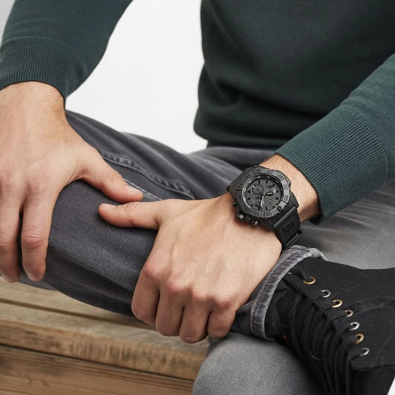 Luminox Navy SEAL Chrono XS.3581.BO Herrenuhr • Carbonox • Tritium