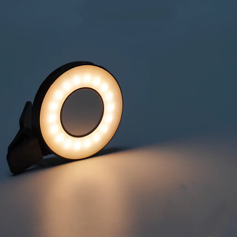 Magnetisch LED Fotolicht Draagbaar Dimbaar Oplaadbaar voor Selfies Video Content Creation | Sansoti