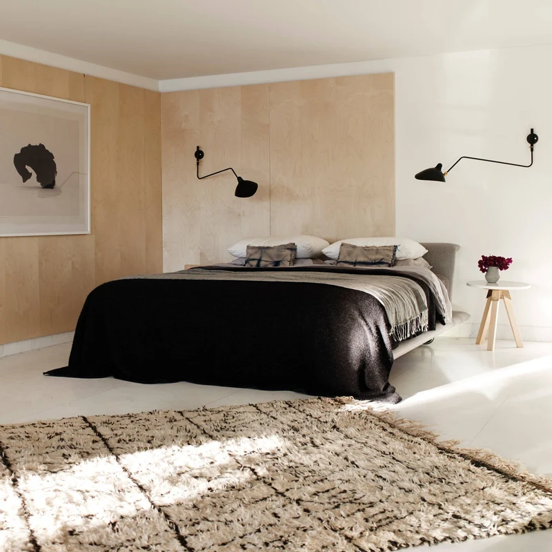 Wandlamp met Verstelbare Gelenkarm Zwart Modern Design voor Woonkamer Werkkamer Flur | Sansoti