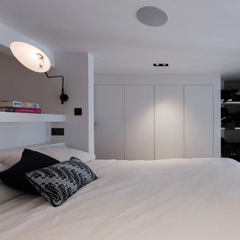 Wandlamp met Verstelbare Gelenkarm Zwart Modern Design voor Woonkamer Werkkamer Flur | Sansoti