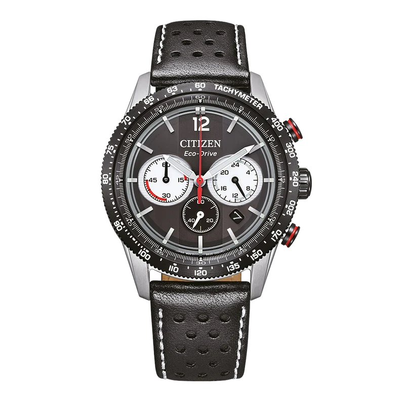 Citizen Racing Chronograph CA4717-06E Herrenuhr • Eco-Drive Lichtantrieb • 10 Bar Wasserdicht
