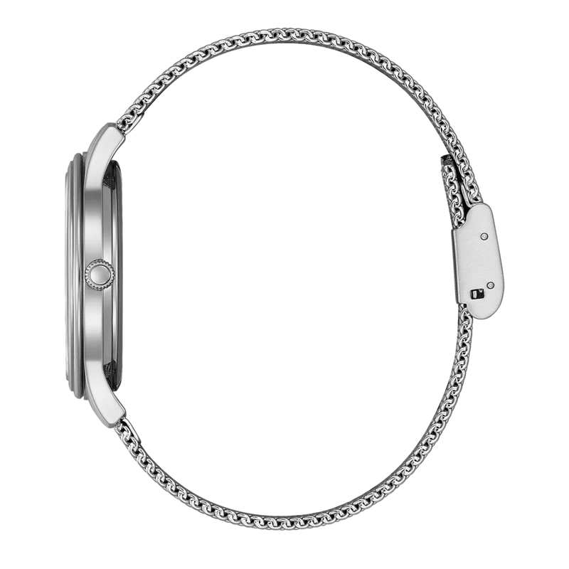 Citizen L EM1220-82A Damenuhr • Eco-Drive Lichtantrieb • Milanaise-Armband
