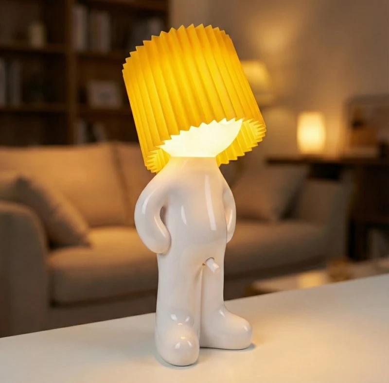 Draadloze LED Tafellamp met Dimmer 29cm – Kabellose Verlichting met USB-C Oplaadbaar Warmwit Licht 3000K – Decoratieve Nachtlamp voor Slaapkamer Woonkamer Kantoor – Moderne Bureaulamp met Accu en Schakelaar | Sansoti
