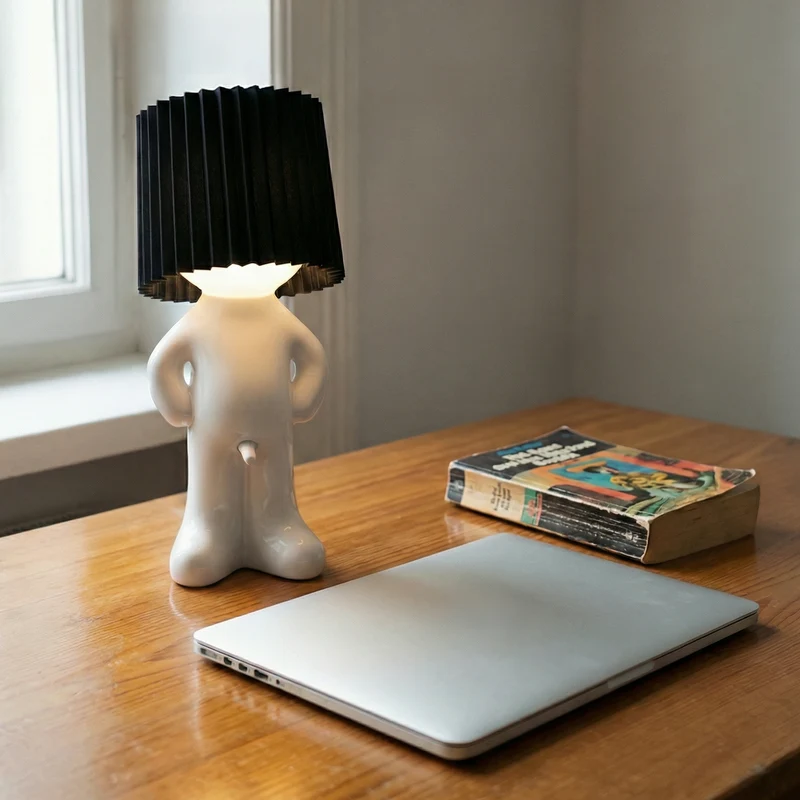 Draadloze LED Tafellamp met Dimmer 29cm – Kabellose Verlichting met USB-C Oplaadbaar Warmwit Licht 3000K – Decoratieve Nachtlamp voor Slaapkamer Woonkamer Kantoor – Moderne Bureaulamp met Accu en Schakelaar | Sansoti