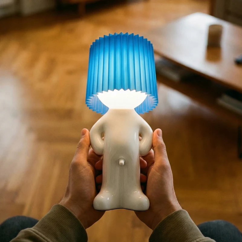 Draadloze LED Tafellamp met Dimmer 29cm – Kabellose Verlichting met USB-C Oplaadbaar Warmwit Licht 3000K – Decoratieve Nachtlamp voor Slaapkamer Woonkamer Kantoor – Moderne Bureaulamp met Accu en Schakelaar | Sansoti