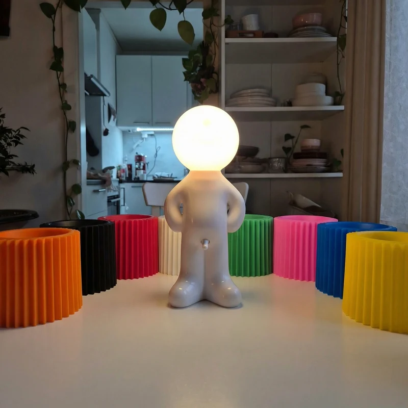 Draadloze LED Tafellamp met Dimmer 29cm – Kabellose Verlichting met USB-C Oplaadbaar Warmwit Licht 3000K – Decoratieve Nachtlamp voor Slaapkamer Woonkamer Kantoor – Moderne Bureaulamp met Accu en Schakelaar | Sansoti