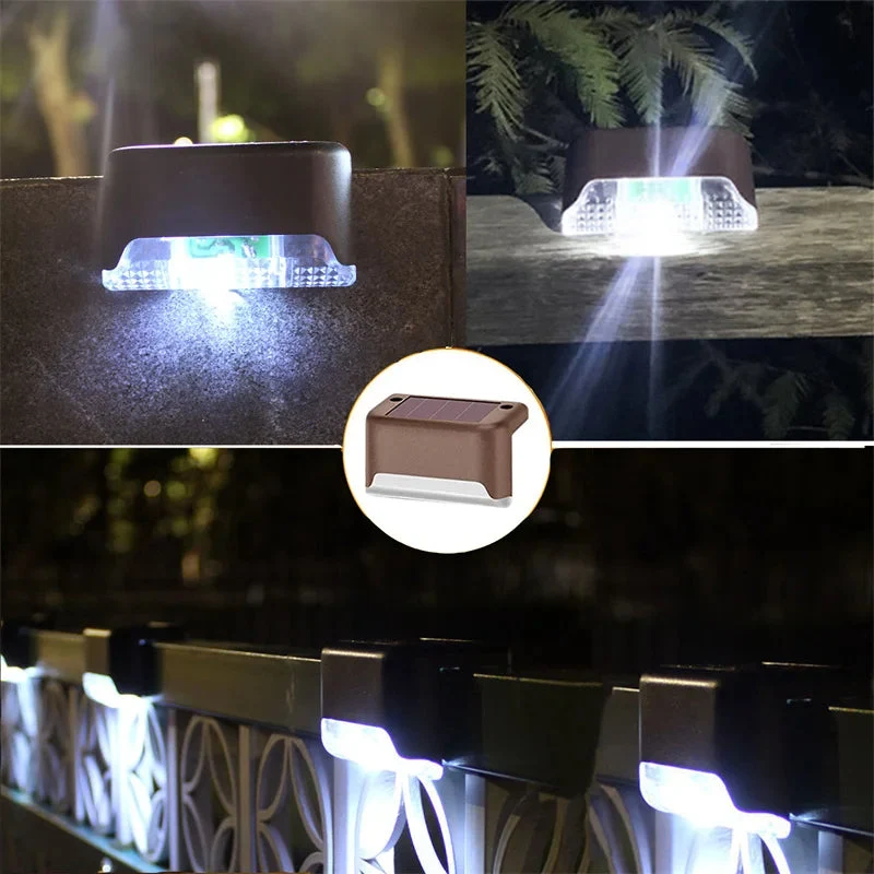 Draadloze Solar LED Buitenverlichting Set – Veilige Wegverlichting voor Tuin Terras Trappen | Sansoti