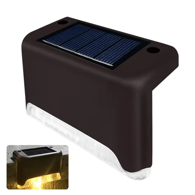 Draadloze Solar LED Buitenverlichting Set – Veilige Wegverlichting voor Tuin Terras Trappen | Sansoti