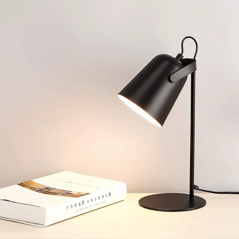 Draaibare Tafellamp met Verstelbare Lichtbundel – Design Verlichting in Zachte Macaron Tinten voor Bureau & Leeshoek | Sansoti