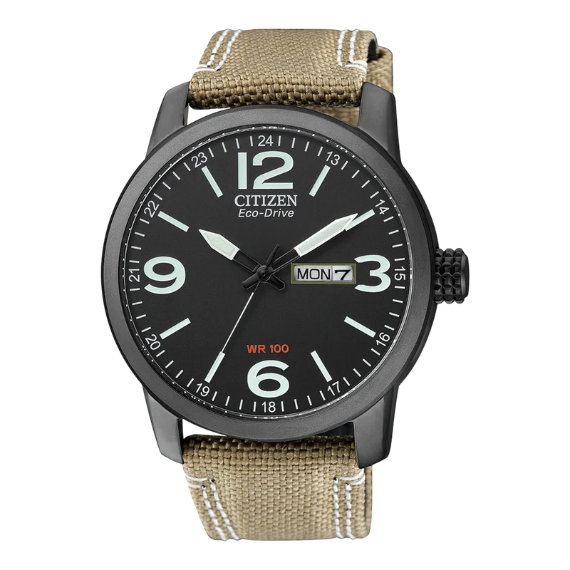 Citizen Eco-Drive BM8476-23EC Herrenuhr • Eco-Drive • Canvas