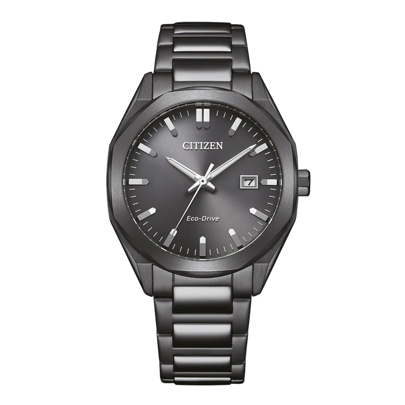 Citizen Eco-Drive BM7625-80H Herrenuhr • Eco-Drive • Anthrazit