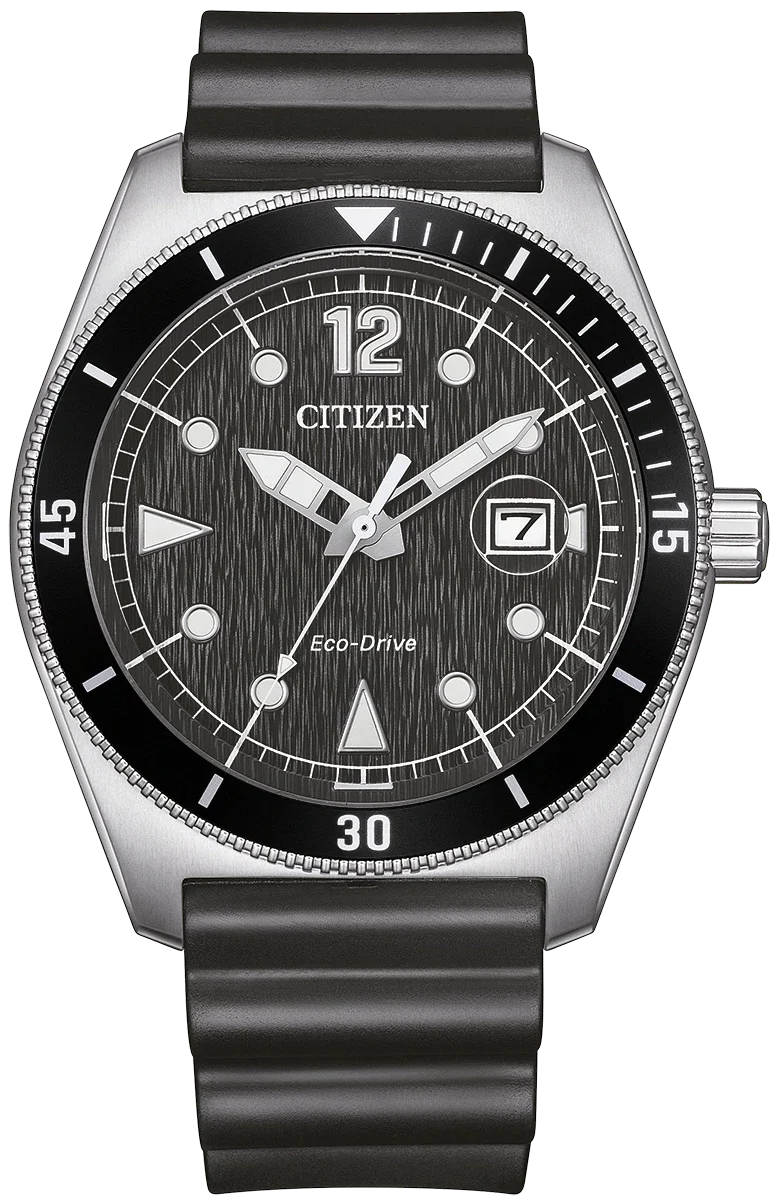 Citizen Eco-Drive Marine Sports AW1889-00E Herrenuhr • Eco-Drive Solarantrieb • 10 Bar Wasserdicht
