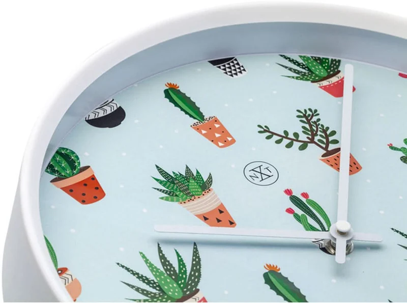 Nextime Wanduhr 30 cm Ø Kunststoff • Geräuschlos • Modernes Design