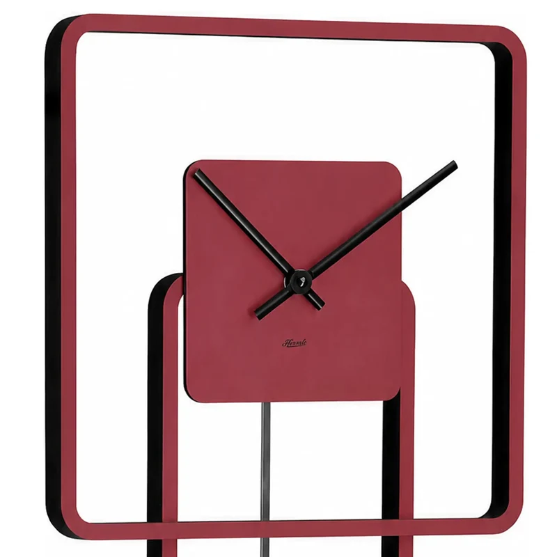 Hermle Wanduhr 53,34x25,4x12,7 cm MDF • Puristisches Design • Zuverlässiges Quarzwerk