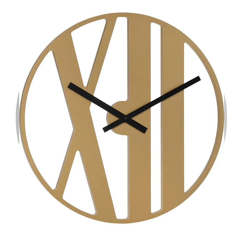 Hermle Wanduhr 50 cm Ø Holz • Quarzuhrwerk • Elegantes Design