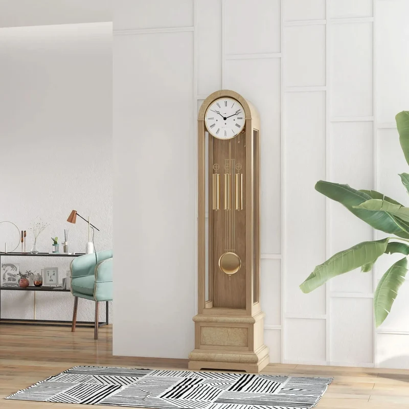 Hermle Standuhr 193x52x32 cm Holz • Westminster Melodie • Automatische Nachtabschaltung