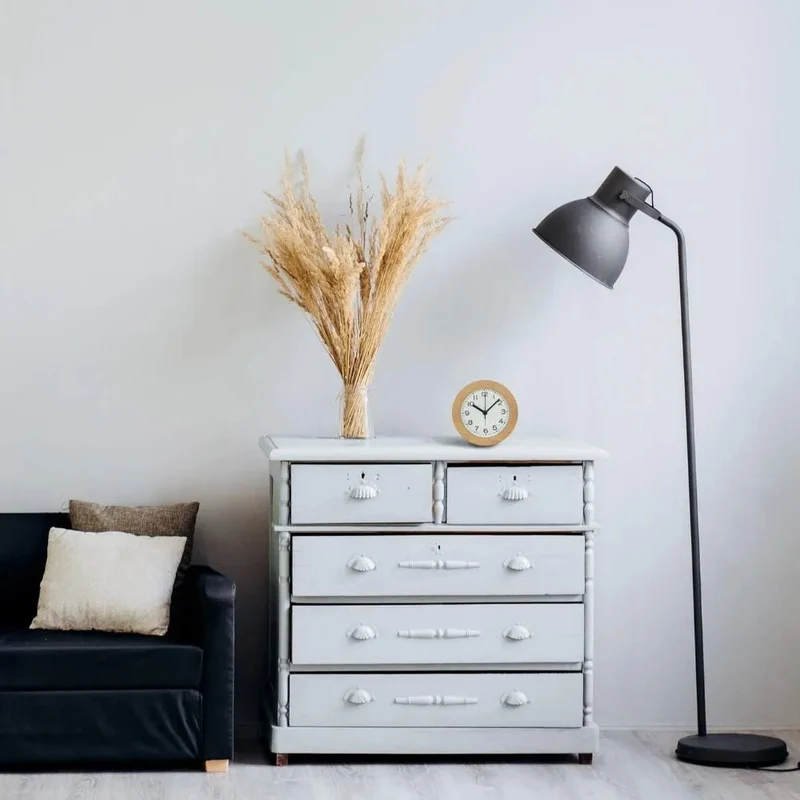 Houten Wekker Analoog Stil Uurwerk Natuurlijke Afwerking Minimalistisch Design | Sansoti