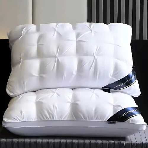 Zacht Kussen met Premium Veren- en Dowvulling voor Rust en Comfort | Sansoti