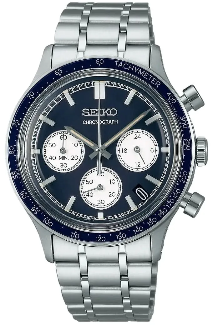 Seiko Conceptual SSB477P1 Herrenuhr • Präziser Chronograph • 10 bar