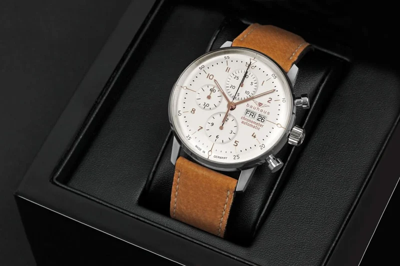Bauhaus Dessau 2018-1 Herrenuhr • Made in Germany • Automatik Chronograph