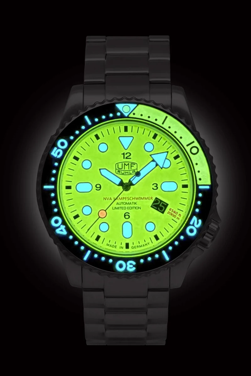 UMF Ruhla Kampfschwimmer 1958M-5 Herrenuhr • Made in Germany