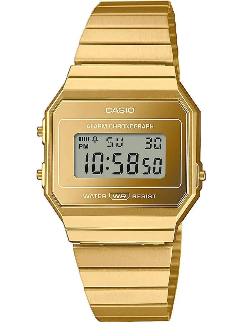 Casio Vintage A700WEVG-9AEF Uhr • Kultiges Retro-Design • Ultraflaches Gehäuse