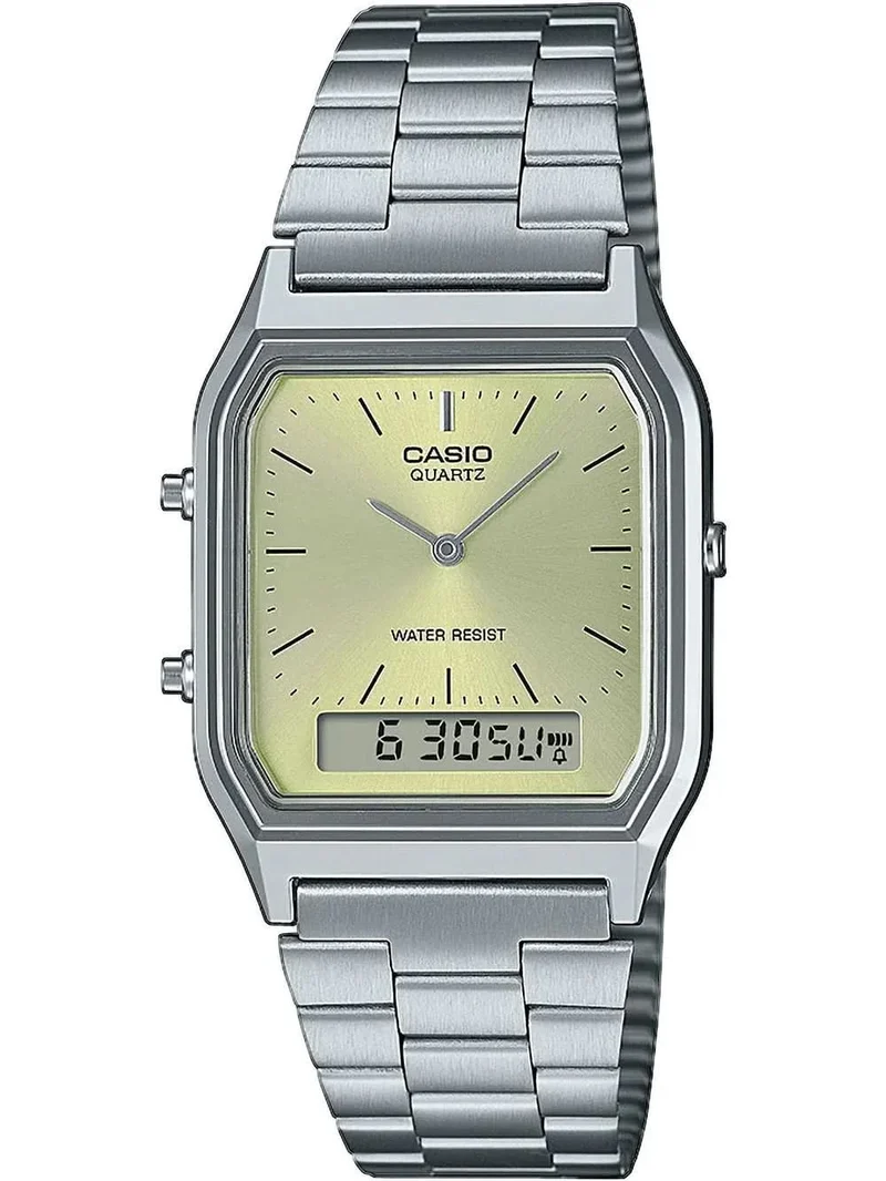 Casio Vintage AQ-230A-9AMQYES Uhr • Retro-Look • Dualzeit