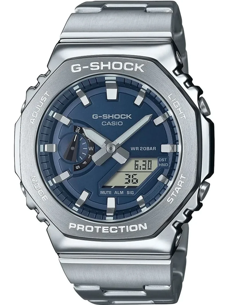 Casio G-Shock GM-2110D-2BER Herrenuhr • Edelstahl • Stoßfest